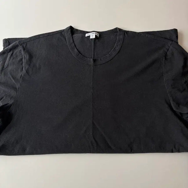 [BUNJANG] James Perse Charcoal 3 Size Crew Neck T-Shirt / 제임스펄스 차콜