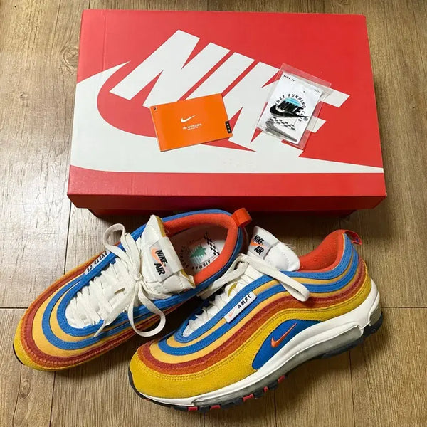 [BUNJANG] Nike Air Max 97 SE Running Club Fallen Orange / [280] 나이키 에어맥스 97 SE 러닝클럽 폴른 오렌지