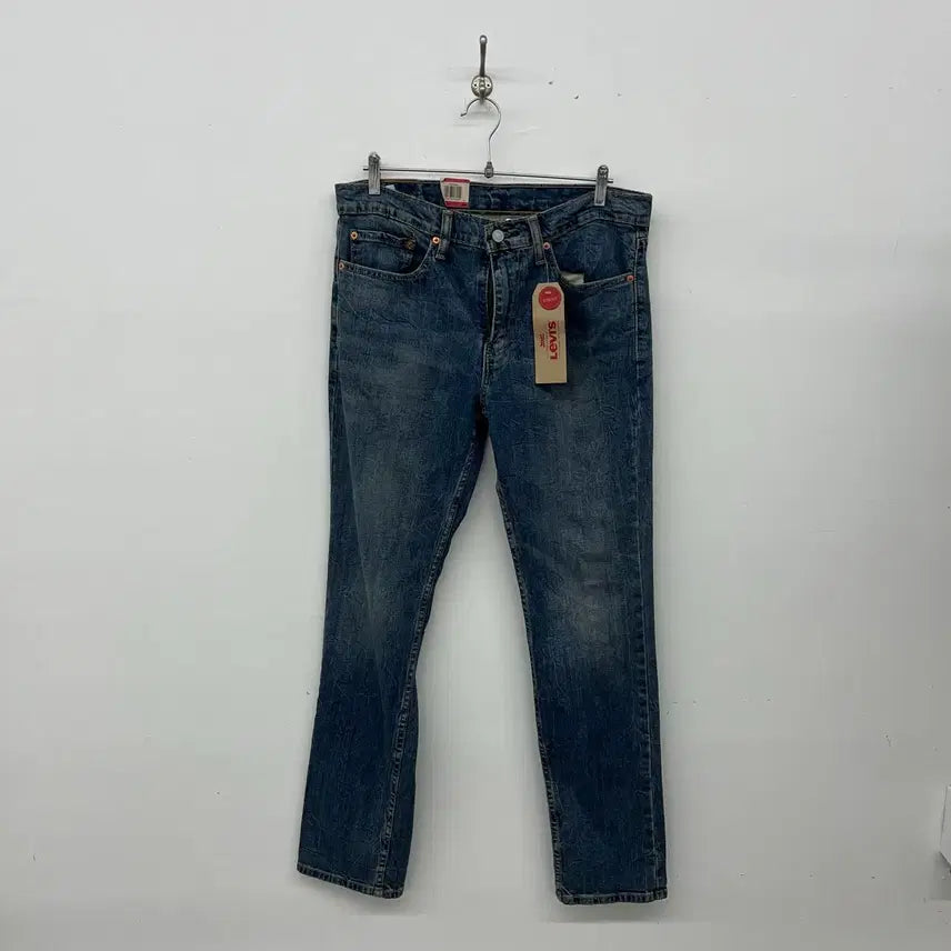 [BUNJANG] Levi's 511 Vintage Blue Wash Skinny Fit Jeans 34in / 리바이스 511 빈티지 청바지 블루 워싱 스키니 핏 34in