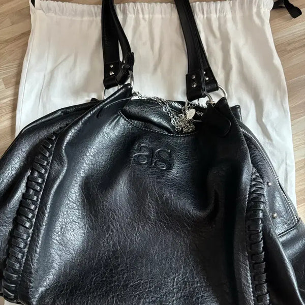 [BUNJANG] AZ ON Bonita Big Bag Black / 애즈온 보니타 빅백 블랙
