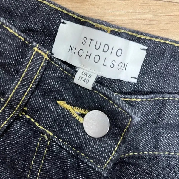 [BUNJANG] Studio Nicholson Indigo Denim Pants / 스튜디오 니콜슨 인디고 데님 팬츠