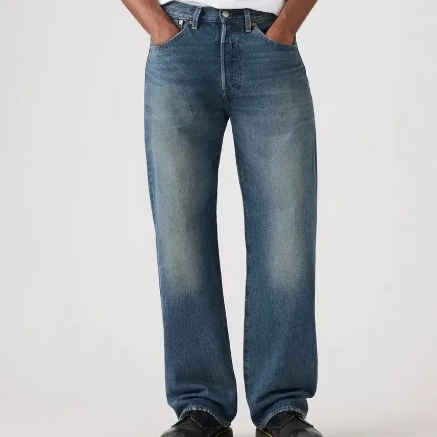 [BUNJANG] Levi's 501 Loose Fit Jeans Medium Blue / [32/32] 리바이스 501 루즈핏 진 미디움 블루
