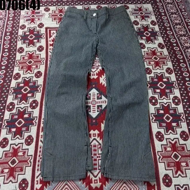 [BUNJANG] System Stripe Wide Pants / 시스템 스트라이프 와이드 팬츠 0706