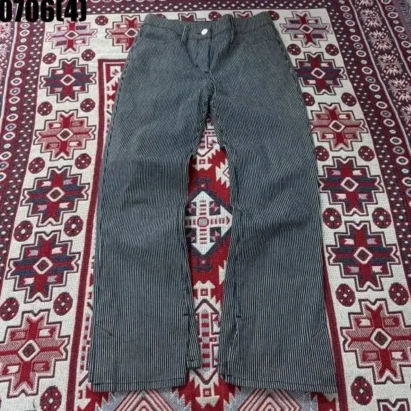 [BUNJANG] System Stripe Wide Pants / 시스템 스트라이프 와이드 팬츠 0706