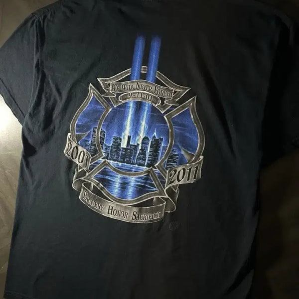 [BUNJANG] 2000s Vintage 911 Memorial T-Shirt / 00s 빈티지 911 메모리얼 티셔츠