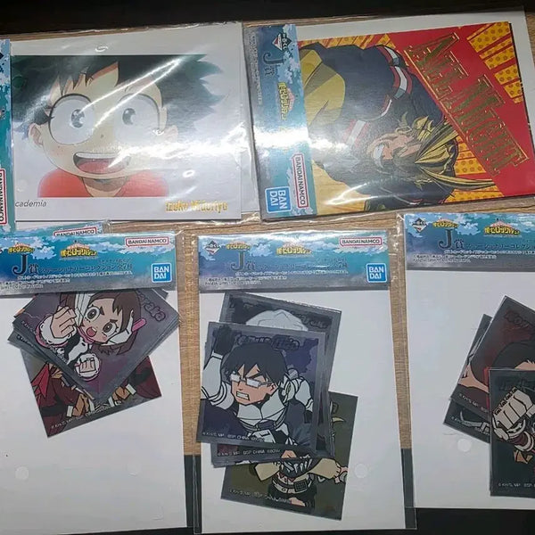 [BUNJANG] My Hero Academia: An Ever-Reaching Story J Prize Sticker & Card Bundle Set / 나의 히어로 아카데미아 언제까지나 손을 내밀어주는 이야기 J상 6개 일괄
