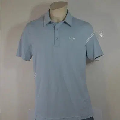 [BUNJANG] Men's Short Sleeve Spandex Polo T-Shirt (Size 100-105) / 핑/남/반팔/스판/카라티/100-105