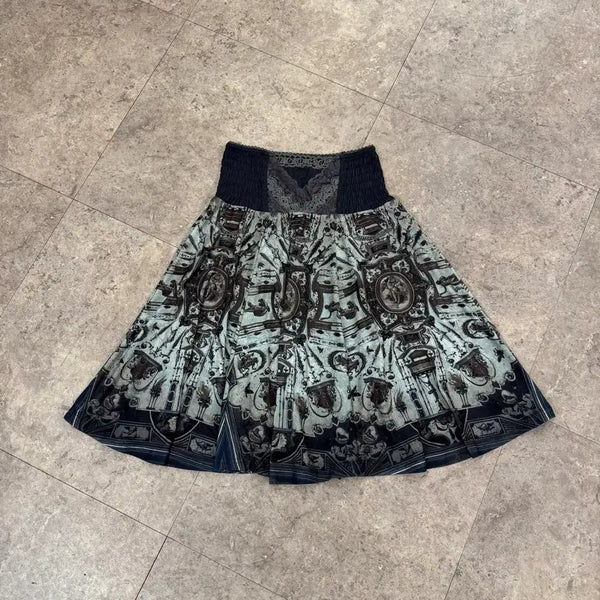 [BUNJANG] Ozz Angelo Gothic Flare Skirt / Ozz angelo 고딕 플레어 스커트 #csz634