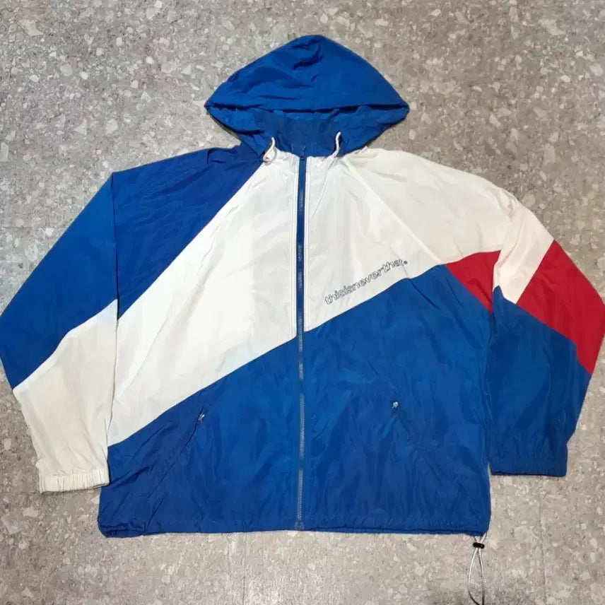 [BUNJANG] Thisisneverthat Old School Windbreaker Jacket (L) / 디스이즈네버댓 올드스쿨 윈드브레이커 자켓 (L)