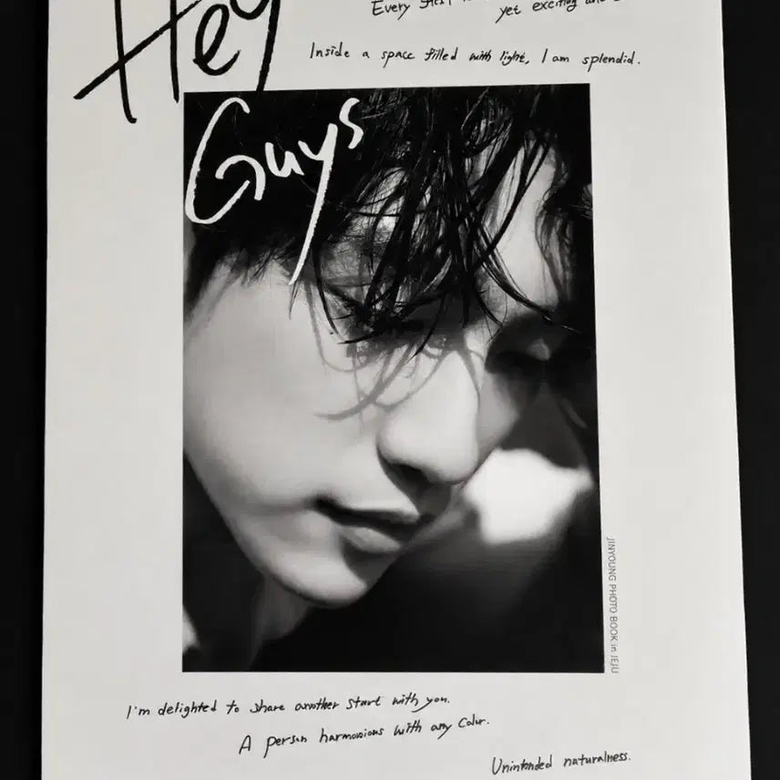 [BUNJANG] GOT7 Jinyoung 'Hey Guys' Photobook / 갓세븐 박진영 Hey guys 화보집