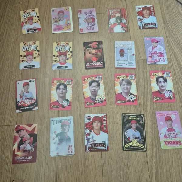 [BUNJANG] KIA Tigers Player Cards Set (20 Types) / KIA 타이거즈 선수 카드 20종