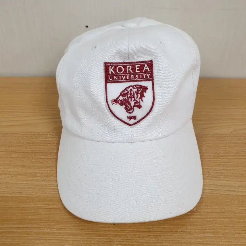 [BUNJANG] Korea University Red Cotton Baseball Cap / 고려대 캡모자 사이즈 57-59호 판매합니다