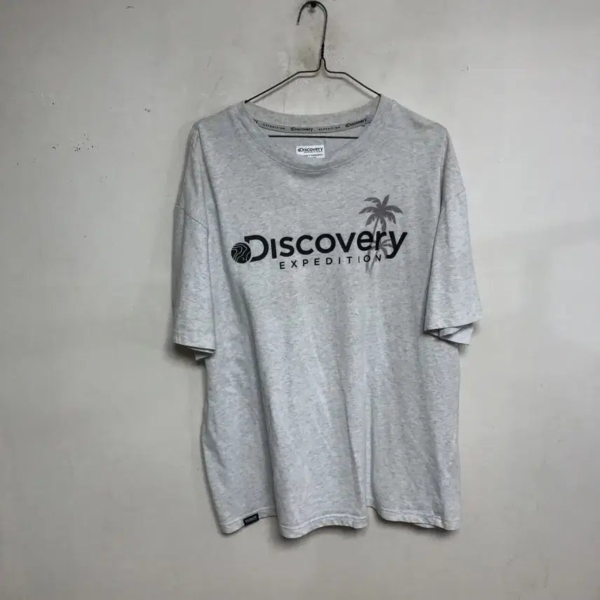 [BUNJANG] Discovery Men's Short Sleeve T-Shirt XL / 디스커버리 남성 반팔티 105XL@9970