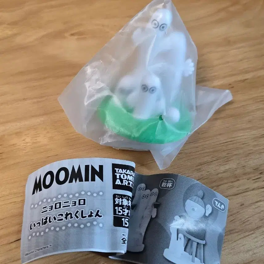 [BUNJANG] Moomin Nyoronyoro Hatty Partner Figure Gacha / [미개봉] 무민 뇨로뇨로 해티패트너 피규어 가챠 하지전야