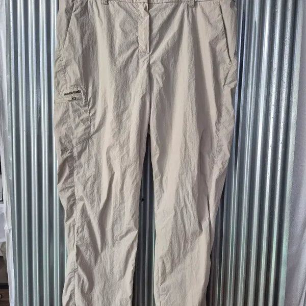 [BUNJANG] Montbell Women's Beige Hiking Pants Size 32 / 32 몽벨 여성 베이지색 등산 바지