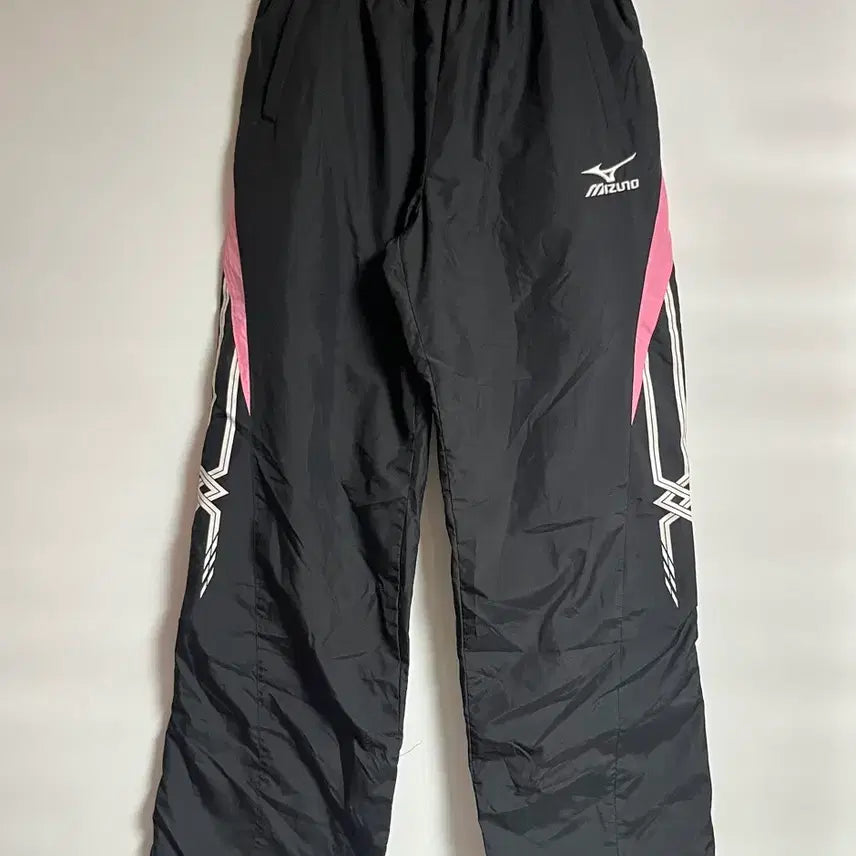 [BUNJANG] Mizuno Nylon Wide Track Pants / 미즈노 나일론 와이드팬츠 트랙팬츠 M