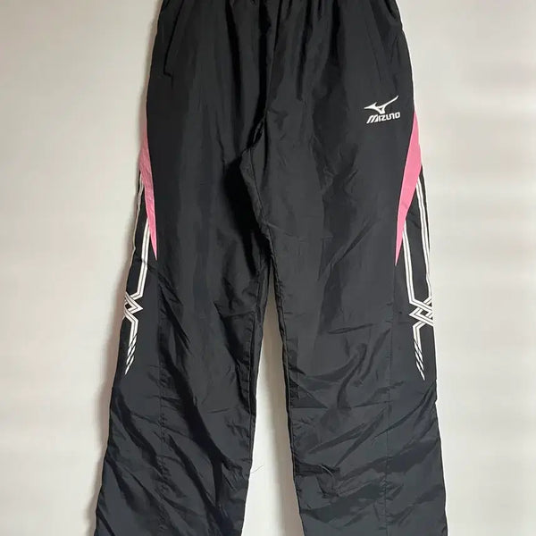[BUNJANG] Mizuno Nylon Wide Track Pants / 미즈노 나일론 와이드팬츠 트랙팬츠 M