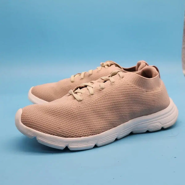 [BUNJANG] The North Face Knit Trainer Pink Sneakers / kk 노스페이스 니트 트레이너 핑크 운동화 240