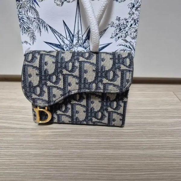 [BUNJANG] Dior Saddle Oblique Accordion Card Holder / 디올 정품 새들 오블리크 아코디언 카드지갑 팝니다