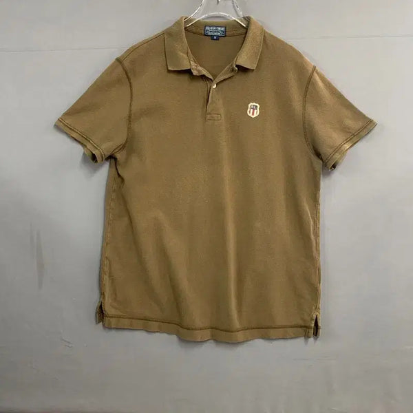 [BUNJANG] Polo Jeans Embroidered Logo Short Sleeve Polo T-Shirt / M 폴로진스 로고 자수 PK 반팔 카라티