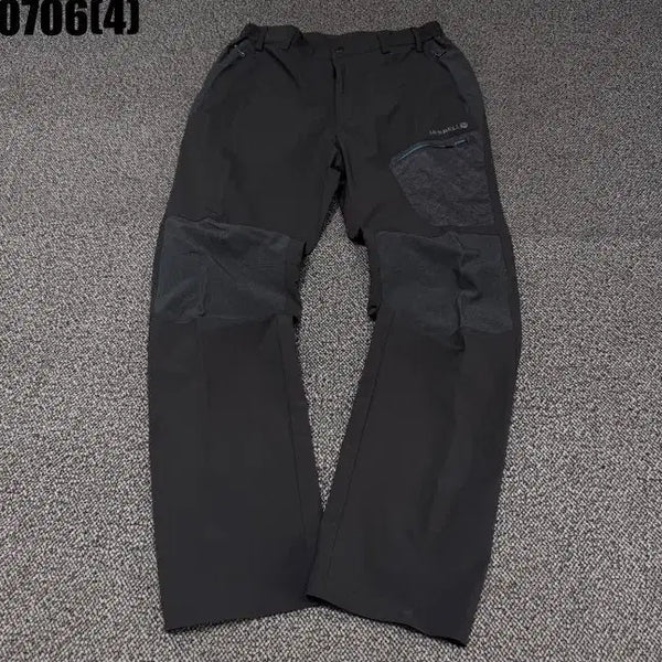 [BUNJANG] Merrell Men's Black Hiking Pants W84 0706 / 머렐 등산 바지 남성용 블랙 W84 0706