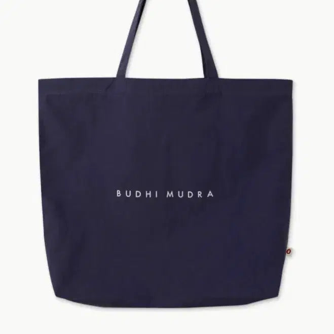 [BUNJANG] BUDHI MUDRA Big Tote Bag Navy / BUDHI MUDRA 빅 토트백 네이비