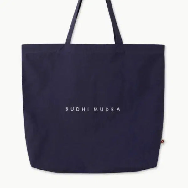 [BUNJANG] BUDHI MUDRA Big Tote Bag Navy / BUDHI MUDRA 빅 토트백 네이비