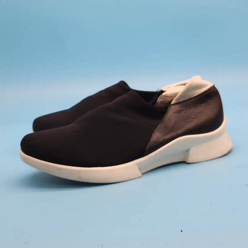 [BUNJANG] Geiger Combination Leather Slip-Ons / kk 가이거 천연 가죽 콤비 슬립온 240