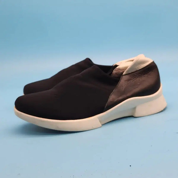 [BUNJANG] Geiger Combination Leather Slip-Ons / kk 가이거 천연 가죽 콤비 슬립온 240