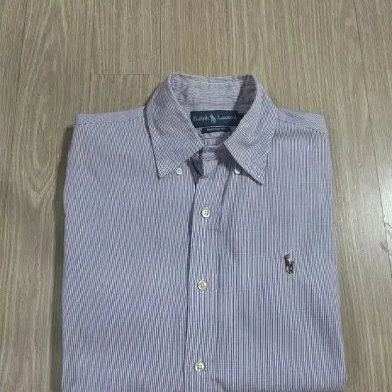 [BUNJANG] Ralph Lauren Custom Fit Striped Shirt / 랄프로렌 스트라이프 셔츠 남방