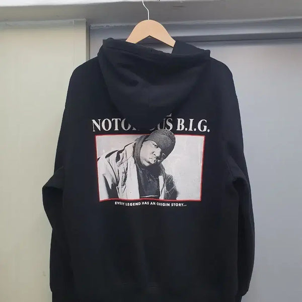 [BUNJANG] The Notorious B.I.G. H&M Collaboration Fleece Hoodie XL / 노토리어스 B.I.G 기모 후드티 XL