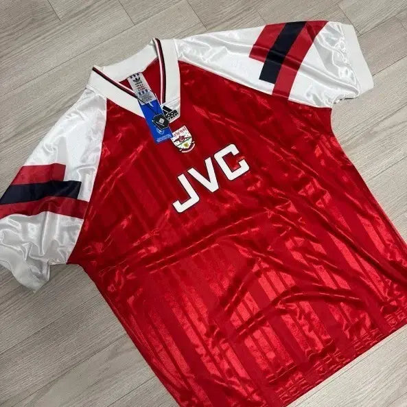 [BUNJANG] Adidas Arsenal Retro JVC Jersey / 아디다스 아스날 레트로 JVC 유니폼 팝니다.