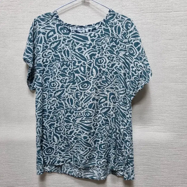 [BUNJANG] Unique Pattern Short Sleeve T-Shirt / 자168 반팔 티셔츠