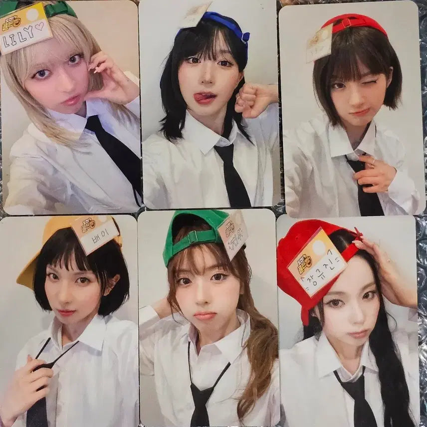[BUNJANG] NMIXX 1st Win Our Team Photocard Set Heavy Serenades / 엔믹스 1등 하는 사람 우리팀 6종 포카 세트 헤비 세레나데