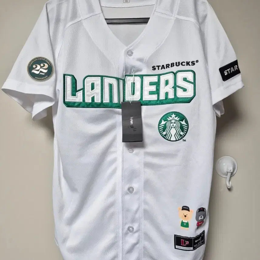 [BUNJANG] SSG Landers Starbucks Edition Baseball Uniform Size 95 / SSG 랜더스 스타벅스 에디션 유니폼 95사이즈 새상품 판매합니다