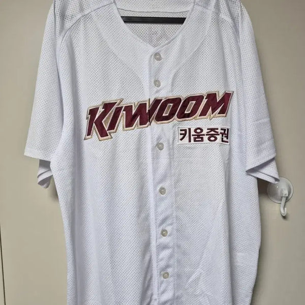 [BUNJANG] Kiwoom Heroes Song Sung-moon Marked Home Jersey (XL, 120 Size) / 키움히어로즈 유니폼 빅사이즈 120사이즈 송성문 마킹 팝니다