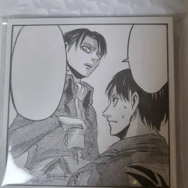 [BUNJANG] Attack on Titan Eren & Levi Memo Pad / 진격의거인 에렌리바이 메모지