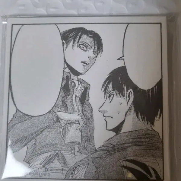 [BUNJANG] Attack on Titan Eren & Levi Memo Pad / 진격의거인 에렌리바이 메모지