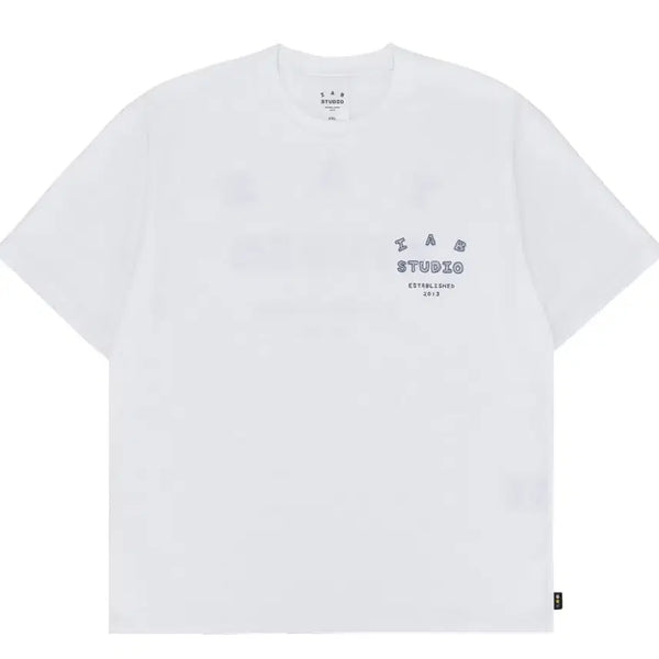 [BUNJANG] ieab Studio Sketch T-Shirt White L / [ 새상품 / L ] 아이앱 스튜디오 스케치 티셔츠 화이트