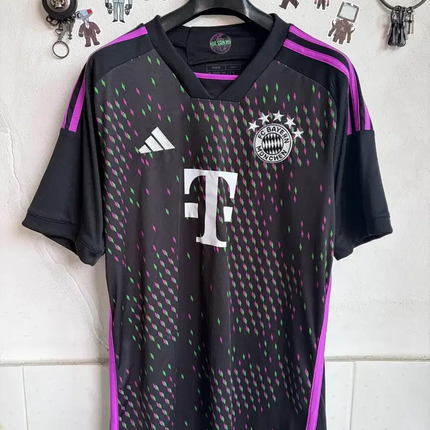 [BUNJANG] Adidas Bayern Munich 23/24 Away Jersey L / 아디다스 뮌헨 23/24 어웨이 유니폼 L