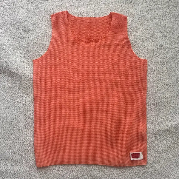 [BUNJANG] Pleated Sleeveless Blouse / 플리츠 슬리브리스