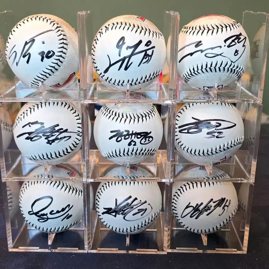 [BUNJANG] Kia Tigers 2022 All-Star Autographed Baseball Set / 기아타이거즈 2022년 올스타 출전선수 9명 사인볼