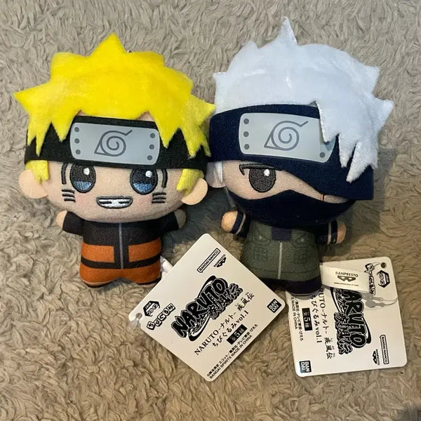 [BUNJANG] Naruto Uzumaki & Kakashi Hatake Chibi Nui Set (Series 1) / 나루토 우즈마키 나루토 하타케 카카시 치비누이 1탄 일괄