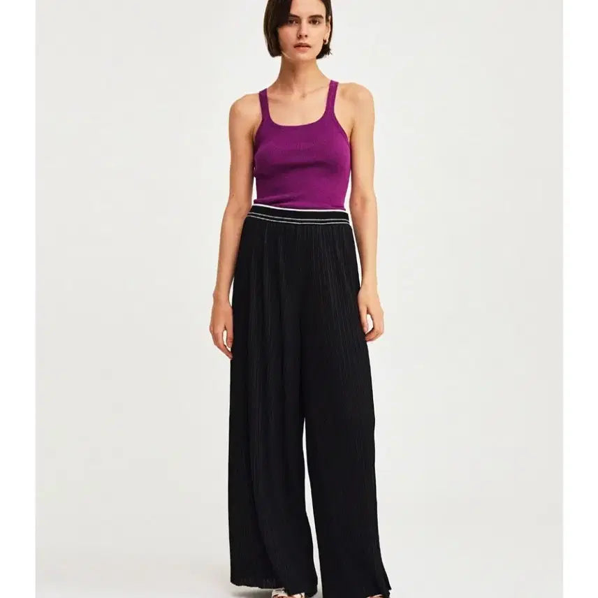 [BUNJANG] Bernice Banding Pleats Pants / 베르니스 밴딩 플리츠 팬츠