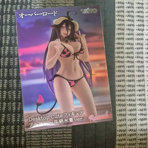 [BUNJANG] Overlord Albedo Cow Bikini Swimsuit Figure & Shalltear Figure / (반택포)오버로드 알베도 젖소비키니 수영복 피규어 & 샤르티아 피규어