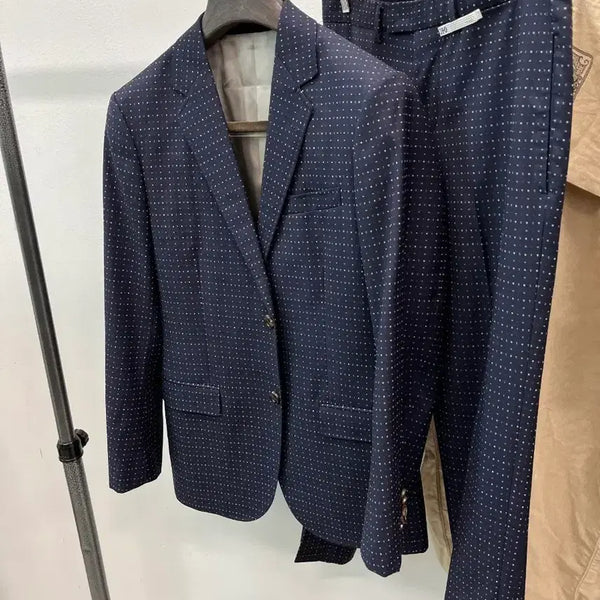 [BUNJANG] Gucci Initial Dot Setup Suit Navy / 95,31) 구찌 이니셜 도트 셋업슈트