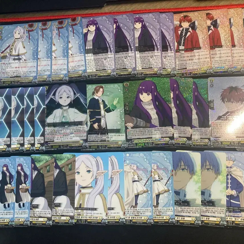 [BUNJANG] Cardfight!! Vanguard D: Frieren: Beyond Journey's End Card / 카드파이트 뱅가드D 환진성전 장송의 프리렌 카드 팝니다