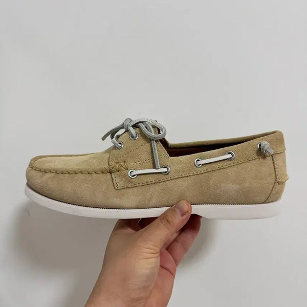 [BUNJANG] Polo Ralph Lauren Merton Suede Boat Shoes / 폴로 랄프 로렌 머튼 스웨이트 보트 슈즈
