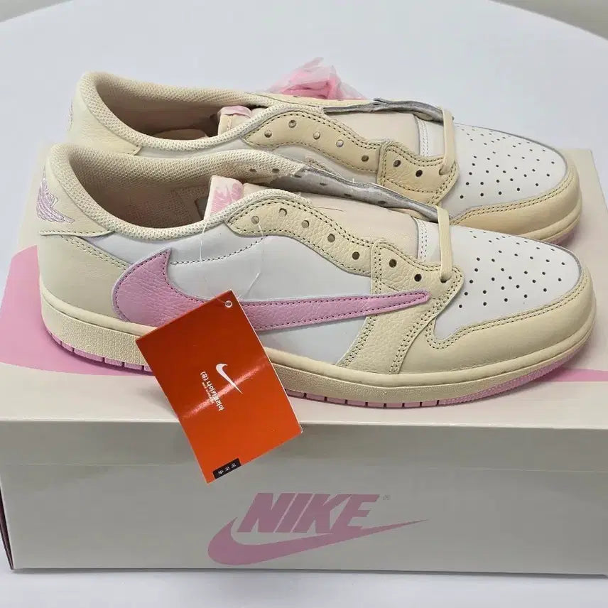 [BUNJANG] Nike Jordan 1 Travis Scott Reverse Mocha / 나이키 조던 1 스캇 샤이 핑크