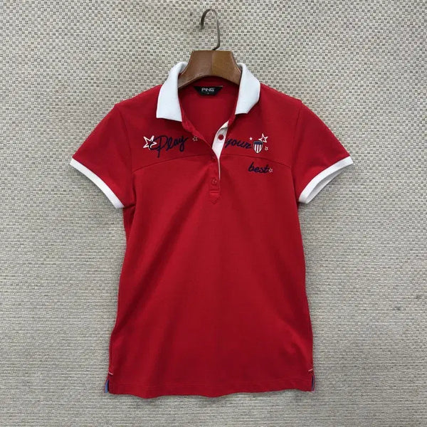 [BUNJANG] PING Golf Short Sleeve Collar T-Shirt Size 90 / PING 골프 반팔카라티 90 D01772